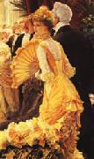 James Tissot London Visitors painting